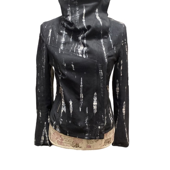 Authentic Blank NYC Navy/Black Suede Jacket - Picture 9 of 15